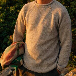 Mollusk Surf Shop Fisherman Sweater - Natural
